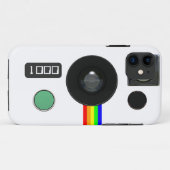 Instant camera Retro Case-Mate iPhone Case (Achterkant (horizontaal))