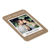 Instant Camera Style Photo Kraft slaat de datum op Magneet (Rechterzijde)