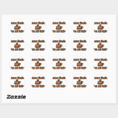 Instant Chemist...gewoon koffie toevoegen Ronde Sticker (Vel)