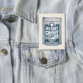Instant Coffee pop Art Illustratie Button (Insitu)