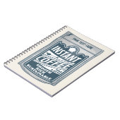 Instant Coffee pop Art Illustratie Notitieboek (Linkerzijde)