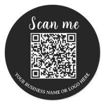 Instant Connect: Zakelijke QR Code Sticker
