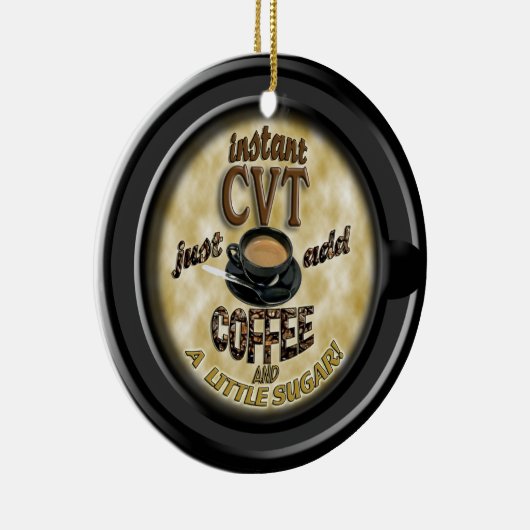 INSTANT CVT KOFFIE TOEVOEGEN KERST ORNAMENT (Rechts)