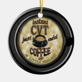 INSTANT CVT KOFFIE TOEVOEGEN KERST ORNAMENT (Voorkant)
