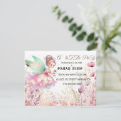 Instant Download Bewerkbare Prinsessen Feest Kaart (Staand voorkant)