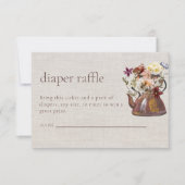 Instant Download Luier Raffle Baby shower Kaart