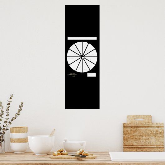 INSTANT DOWNLOAD / TELEFOON of METROPOLM Poster (Keuken)