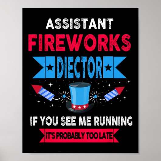 Instant Fireworks Director I Run You verschijnt op Poster (Voorkant)