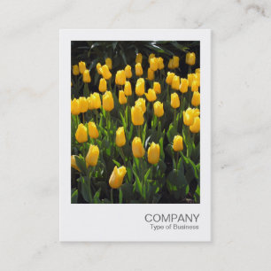Instant Foto 03 - Gele Tulpen Visitekaartje