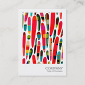 Instant foto - Collaged Color Splash 150222 Visitekaartje (Voorkant)