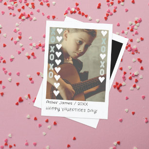 Instant foto Valentijnskaart voor kinderen op scho Bedankkaart