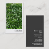 Instant foto - Wilde knoflook Visitekaartje (Voorkant / Achterkant)