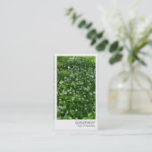 Instant foto - Wilde knoflook Visitekaartje (Staand voorkant)