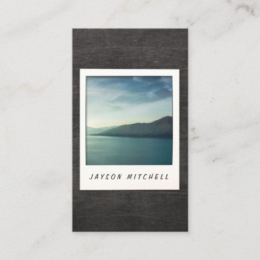  instant fotokaart voor fotografen visitekaartje (Voorkant)