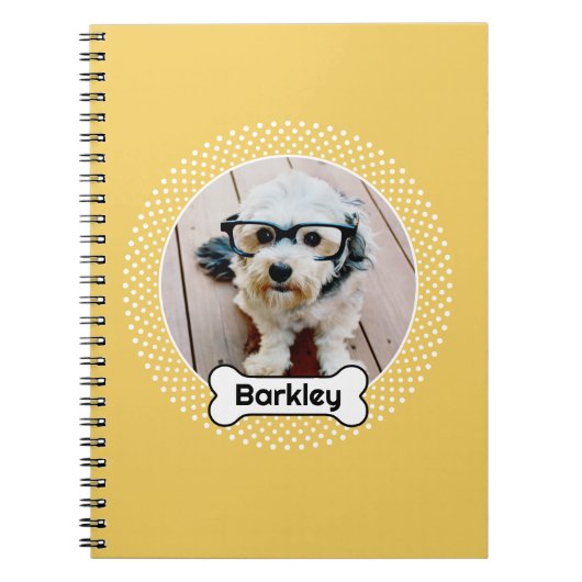 Instant Frame Custom Pet Photo Notitieboek (Voorkant)