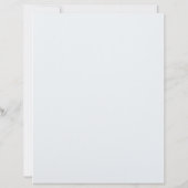 Instant gepersonaliseerde Nikkah huwelijksakte (Achterkant)