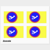 Instant Graffiti Tagging Stickers (leeg) (Vel)