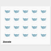 Instant Homo .png Ronde Sticker (Vel)