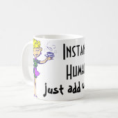 Instant Human Just Add Coffee Koffiemok (Voorkant links)