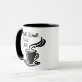 Instant Human Just Add Coffee Mok (Voorkant links)