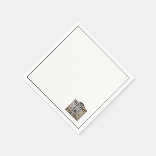 Instant Human Just Add Coffee Servet (Hoek)