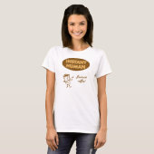 Instant Human Just Add Coffee T-shirt (Voorkant volledig)