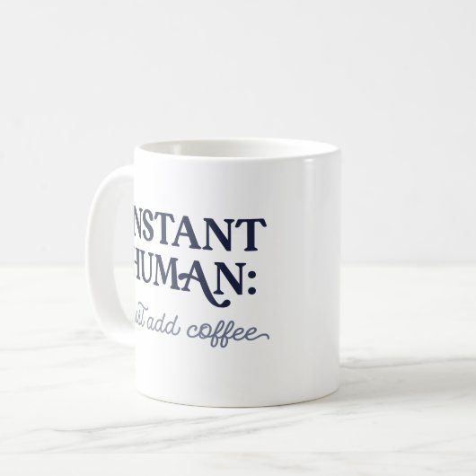 Instant Human Koffiemok (Voorkant links)