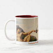 Instant Human Tweekleurige Koffiemok (Links)