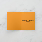 Instant Human voegt gewoon koffie toe - grappige k Kaart (Binnen)