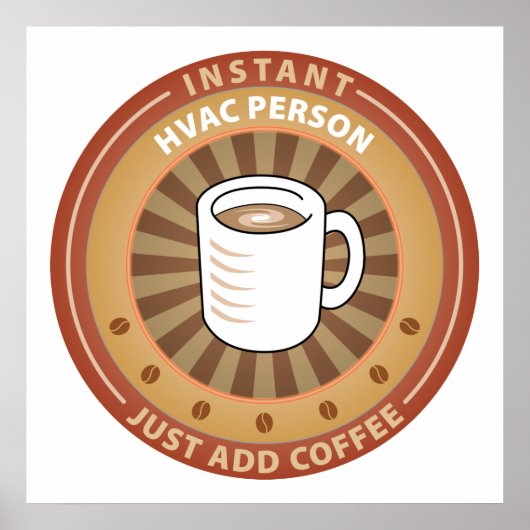 Instant HVAC Person Poster (Voorkant)