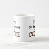 Instant klarinet leraar gewoon toevoegen koffie mu koffiemok (Center)