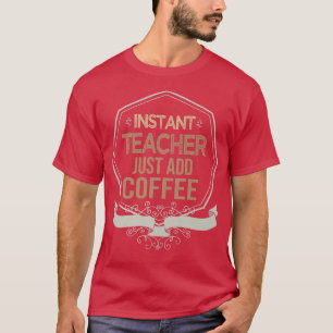 Instant leraar t-shirt