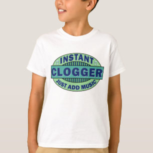 Instant-logger gewoon muziek toevoegen t-shirt