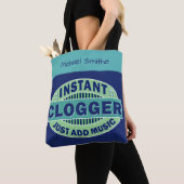 Instant-logger gewoon Muziekblauw toevoegen | Aang Tote Bag (Dichtbij)