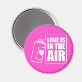 Instant Love Pink Magnet (Voorkant / Achterkant)