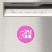 Instant Love Pink Magnet (Insitu (Vaatwasser))