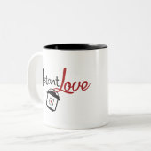 Instant Love Pressure Cooker Tweekleurige Koffiemok (Voorkant links)