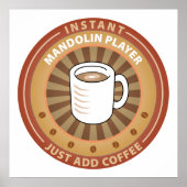 Instant Mandolin Player Poster (Voorkant)