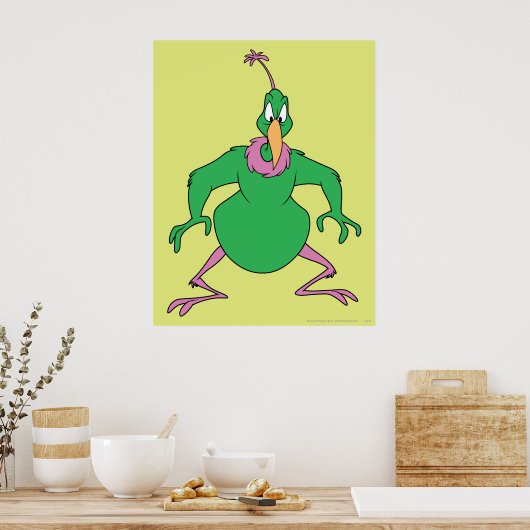 Instant Martians in Kleur Poster (Keuken)