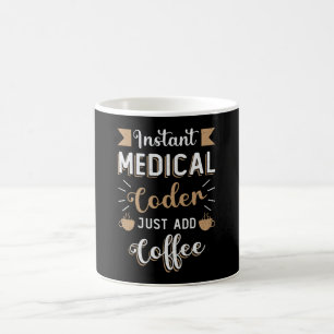 Instant Medical Coder Coffee Codering ICD Coder Koffiemok