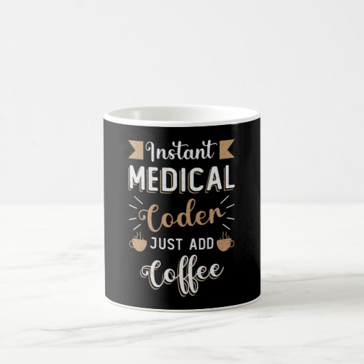 Instant Medical Coder Coffee Codering ICD Coder Koffiemok (Center)