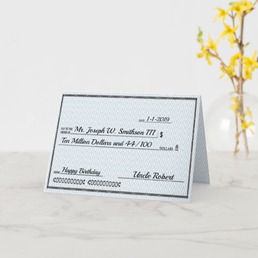 Instant Millionaire Controleer elke gelegenheid Kaart (Gele Bloem)