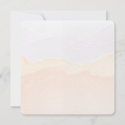 Instant Modern Boho Aqeeqah Aqiqah Nodig Kaart (Achterkant)