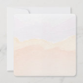 Instant Moderne Boho Aqeeqah Aqiqah Uitnodigingska Kaart (Achterkant)