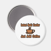 Instant muziek leraar...gewoon koffie toevoegen magneet (Voorkant / Achterkant)