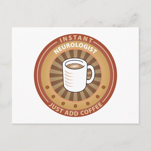 Instant Neuroloog Briefkaart (Voorkant)