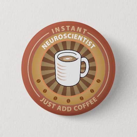 Instant Neurowetenschapper Ronde Button 5,7 Cm (Voorkant)