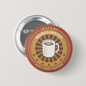 Instant Neurowetenschapper Ronde Button 5,7 Cm (Voorkant /achterkant)