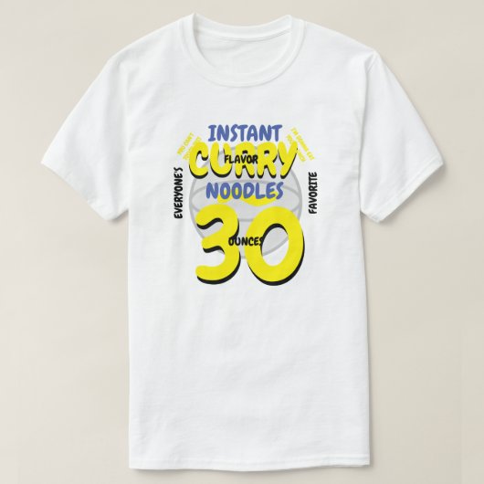 INSTANT NOODLES 30 T-SHIRT (Design voorkant)