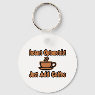 Instant Optometrist... gewoon koffie toevoegen Sleutelhanger
